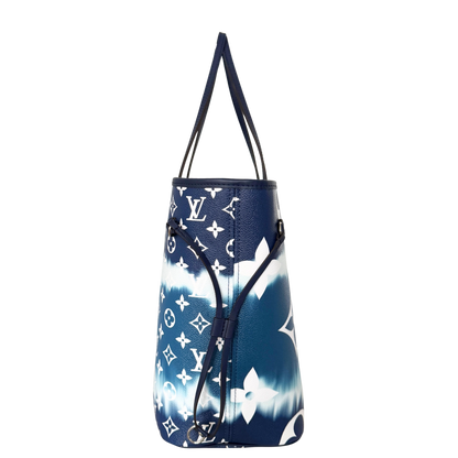 Louis Vuitton LV Escale Neverfull MM Blau / neuwertig Louis Vuitton