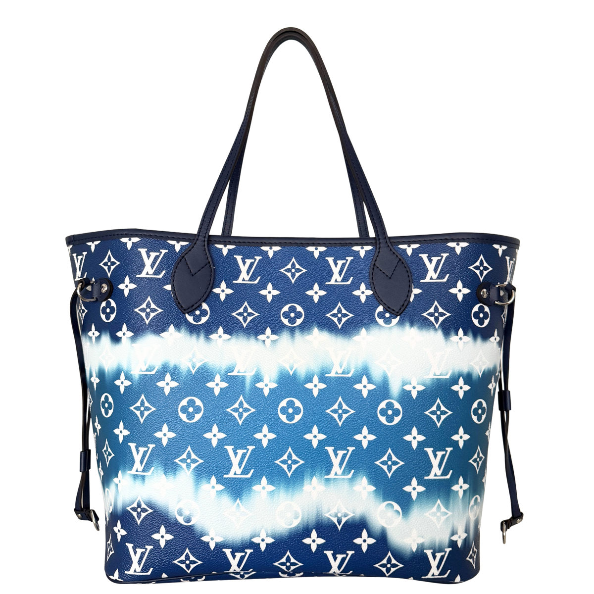 Louis Vuitton LV Escale Neverfull MM Blau / neuwertig Louis Vuitton