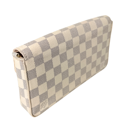 Louis Vuitton Félicie Pochette Damier Azur Canvas N40491 Beige / gut Louis Vuitton