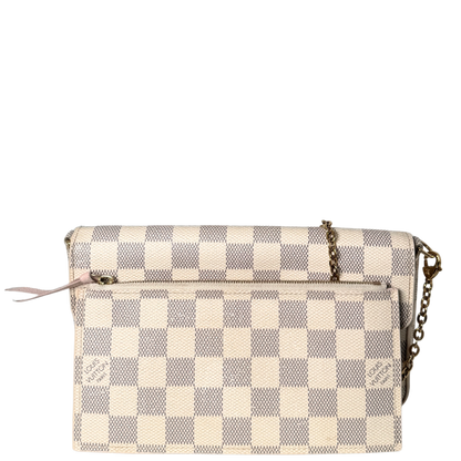 Louis Vuitton Félicie Pochette Damier Azur Canvas N40491 Beige / gut Louis Vuitton