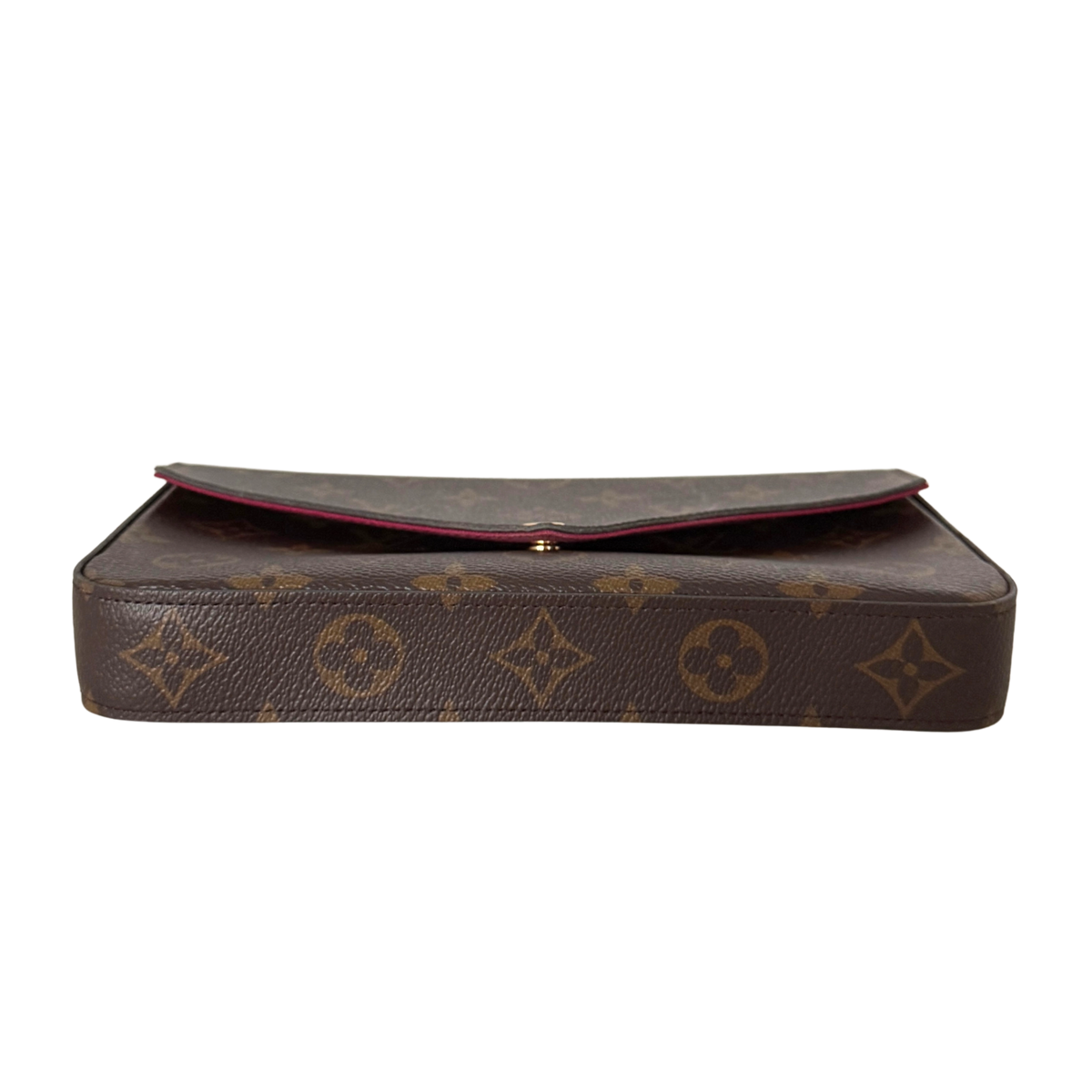 Louis Vuitton Félicie Pochette Braun / sehr gut Louis Vuitton