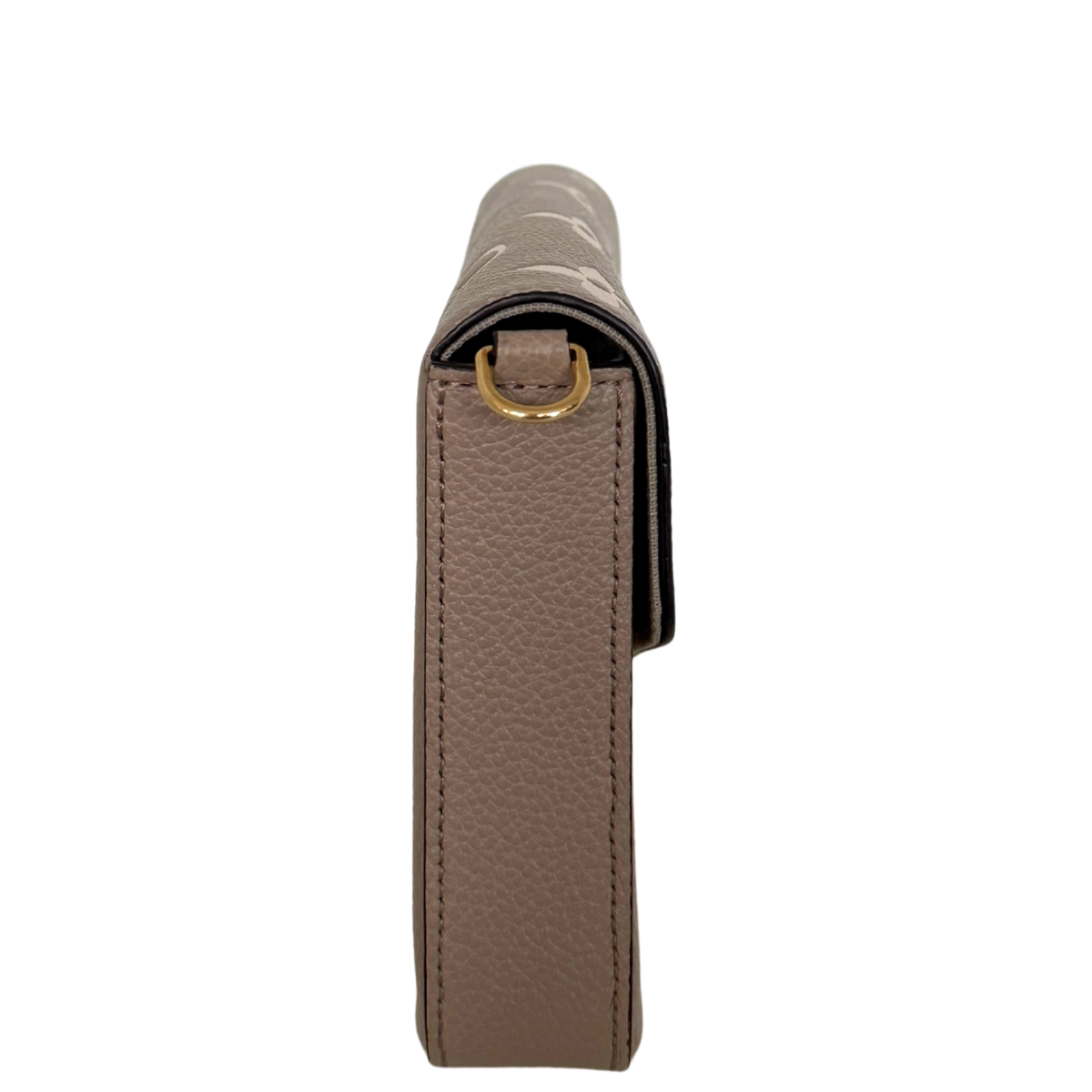 Louis Vuitton Félicie Pochette Monogram Empreinte Tourterelle Creme / sehr gut Louis Vuitton