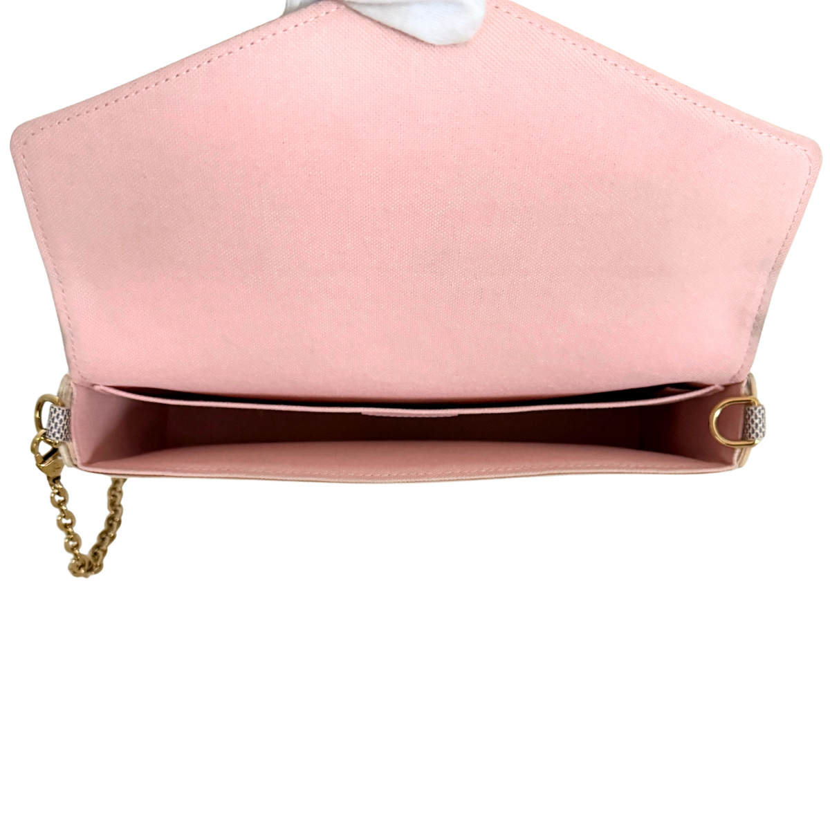 Louis Vuitton Félicie Pochette Damier Azur Canvas N40491 Beige / sehr gut Louis Vuitton