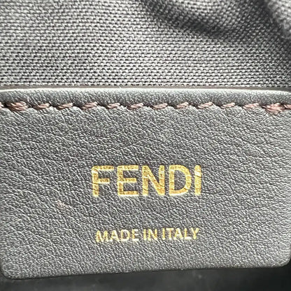 Fendi Fendigraphy Mini Mini Bag FF-Jacquardstoff in braun / sehr gut Fendi