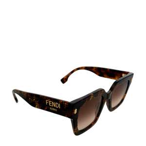 Fendi Sonnenbrille ROMA FE40101I Braun