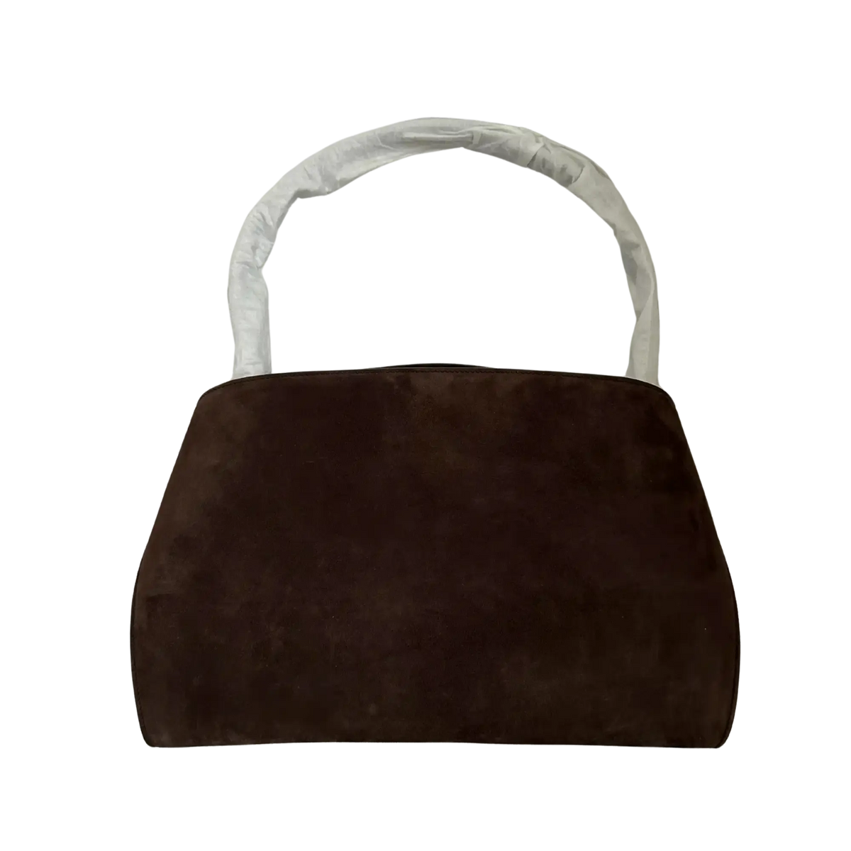 Ferragamo Hug Tote Bag aus Veloursleder braun / ungetragen Salvatore Ferragamo