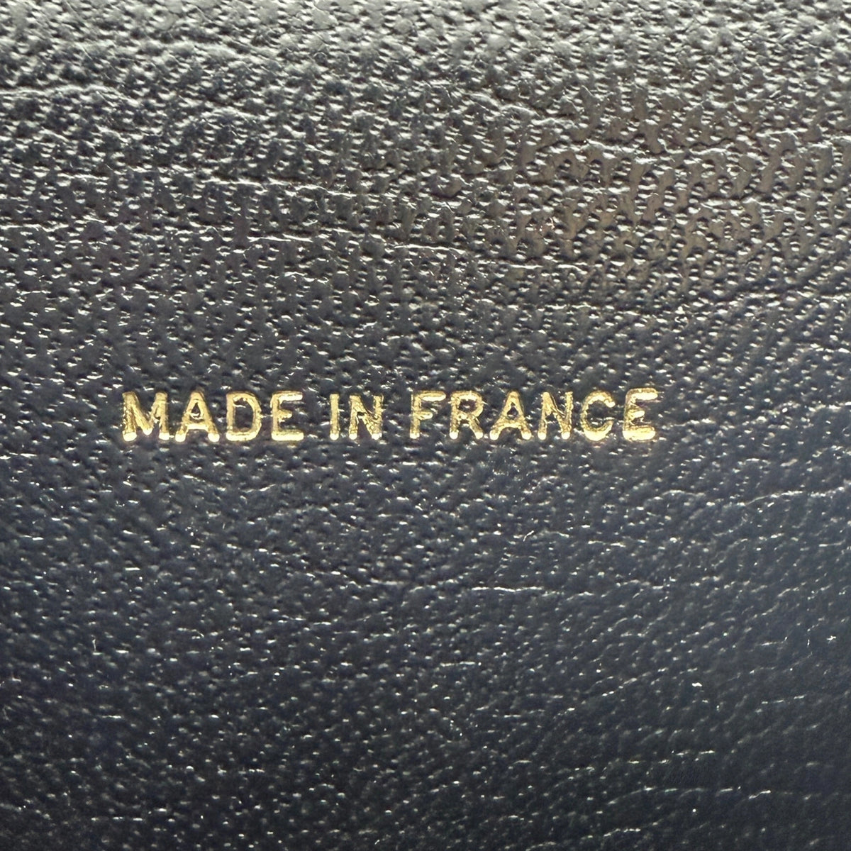 Chanel Coco Mark Drievoudige Portemonnee Zwart