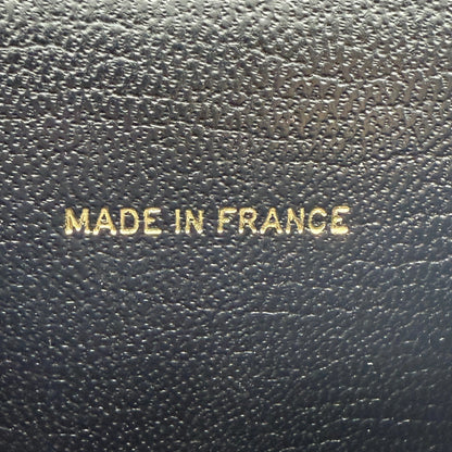 Chanel Coco Mark Drievoudige Portemonnee Zwart