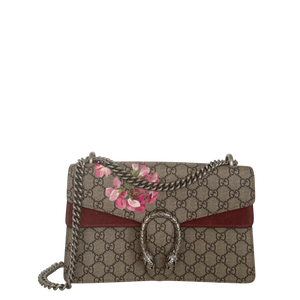 Gucci Dionysus Blooms GG Supreme Canvas Klein
