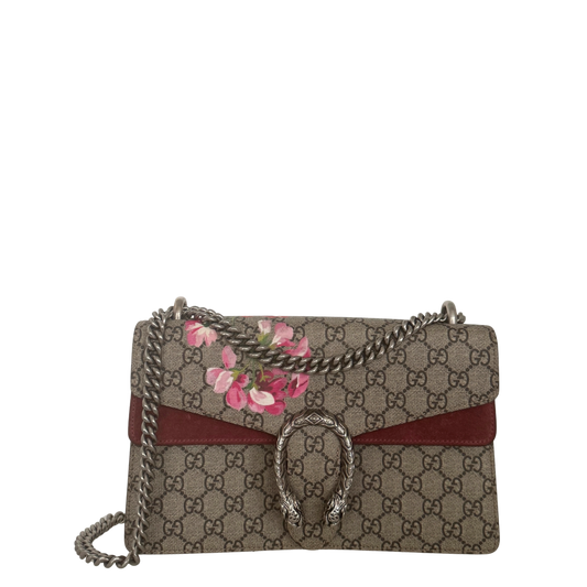 Gucci Dionysus Blooms GG Supreme Canvas Small / sehr gut Gucci