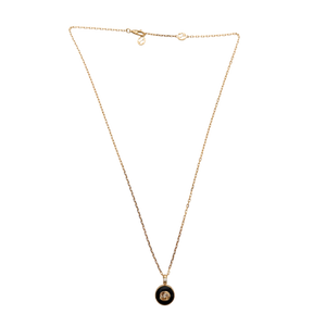 Gucci Interlocking schakelketting 18k geelgoud met diamant