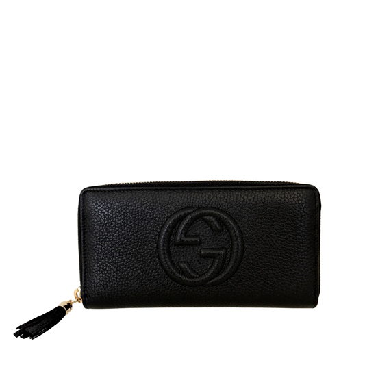 Gucci Soho Geldbörse Schwarz / neuwertig Gucci