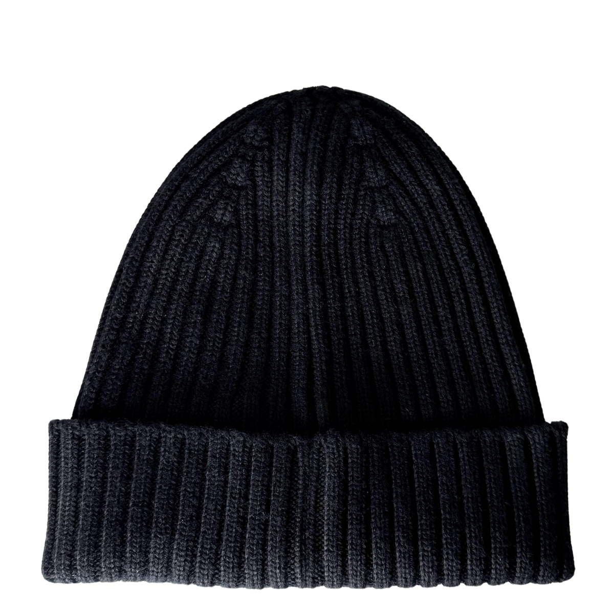 Givenchy Logo-Patch-Strickmütze aus Wolle Schwarz / neuwertig Givenchy