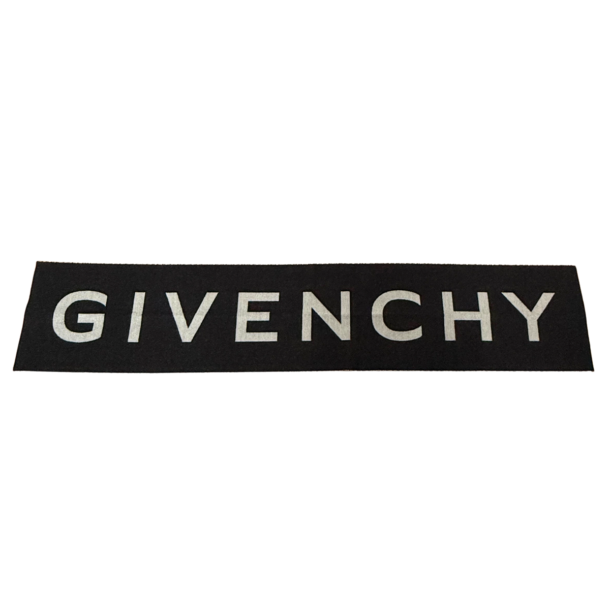 Givenchy Scarf in Black Wool / as new