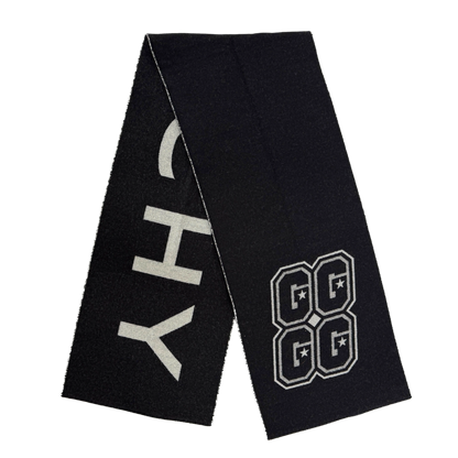 Givenchy Scarf in Black Wool / as new