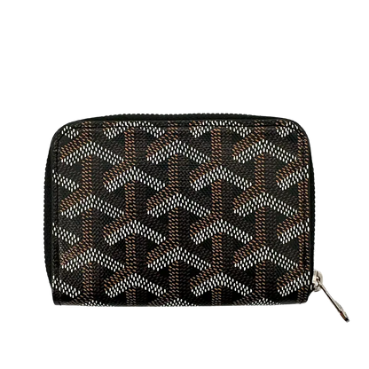 Goyard Goyardine Matignon PM Wallet schwarz Geldbörse / sehr gut Goyard