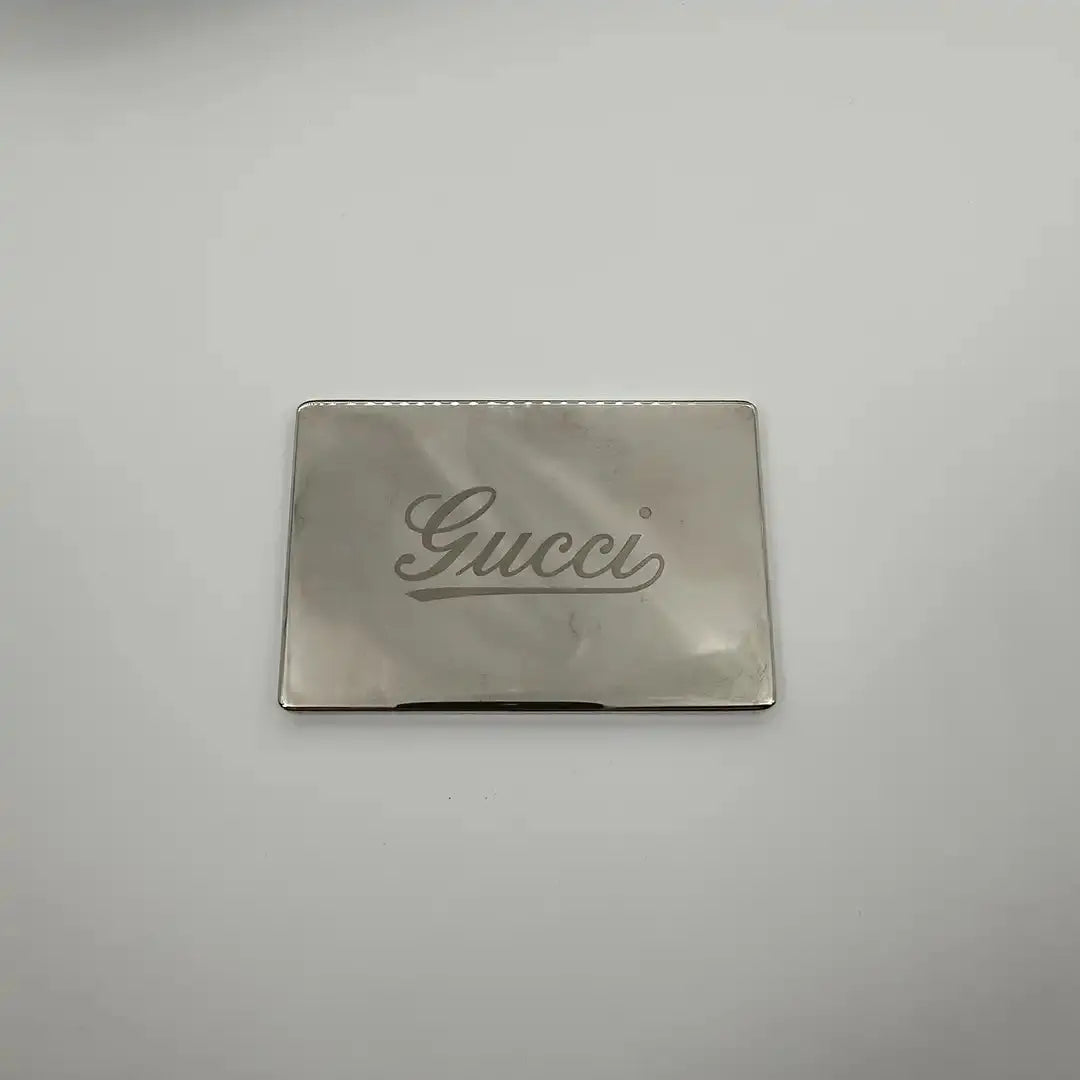 Gucci Clutch schwarz Schlangenleder / sehr gut Gucci