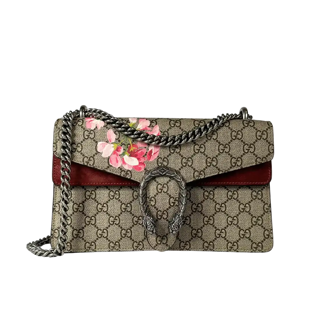 Gucci Dionysus Blooms GG Supreme Canvas Small / sehr gut Gucci