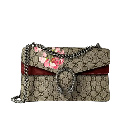 Gucci Dionysus Blooms GG Supreme Canvas Small / sehr gut Gucci