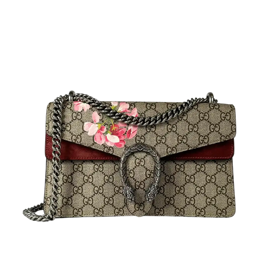 Gucci Dionysus Blooms GG Supreme Canvas Small / sehr gut Gucci
