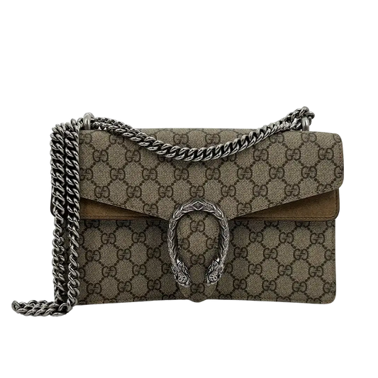 Gucci Dionysus GG Supreme Schultertasche small / sehr gut Gucci