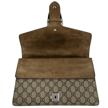 Gucci Dionysus GG Supreme Schultertasche small / sehr gut Gucci
