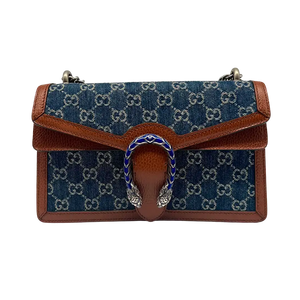Gucci Dionysus Kleine Schoudertas Blauw/ Ivoor/bruin