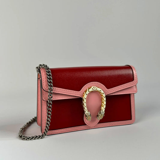 Gucci Dionysus Super Mini Multicolor Leder / sehr gut Gucci