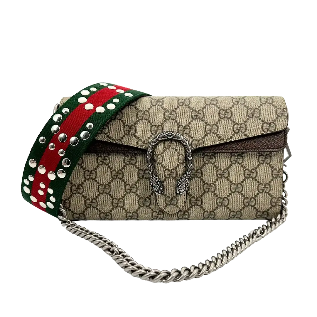 Gucci Dionysus kleine Schultertasche breiter Schulterriemen / neuwertig Gucci