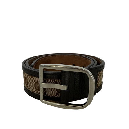 Gucci GG Gürtel Beige  85cm/ gut Gucci