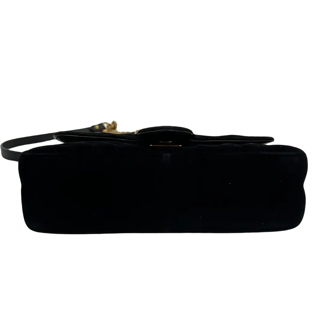 Gucci GG Marmont schwarz Fullset Small / gut Gucci