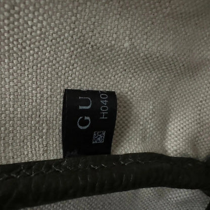 Gucci Jumbo GG Large Tote Bag Leder Olive / neuwertig Gucci