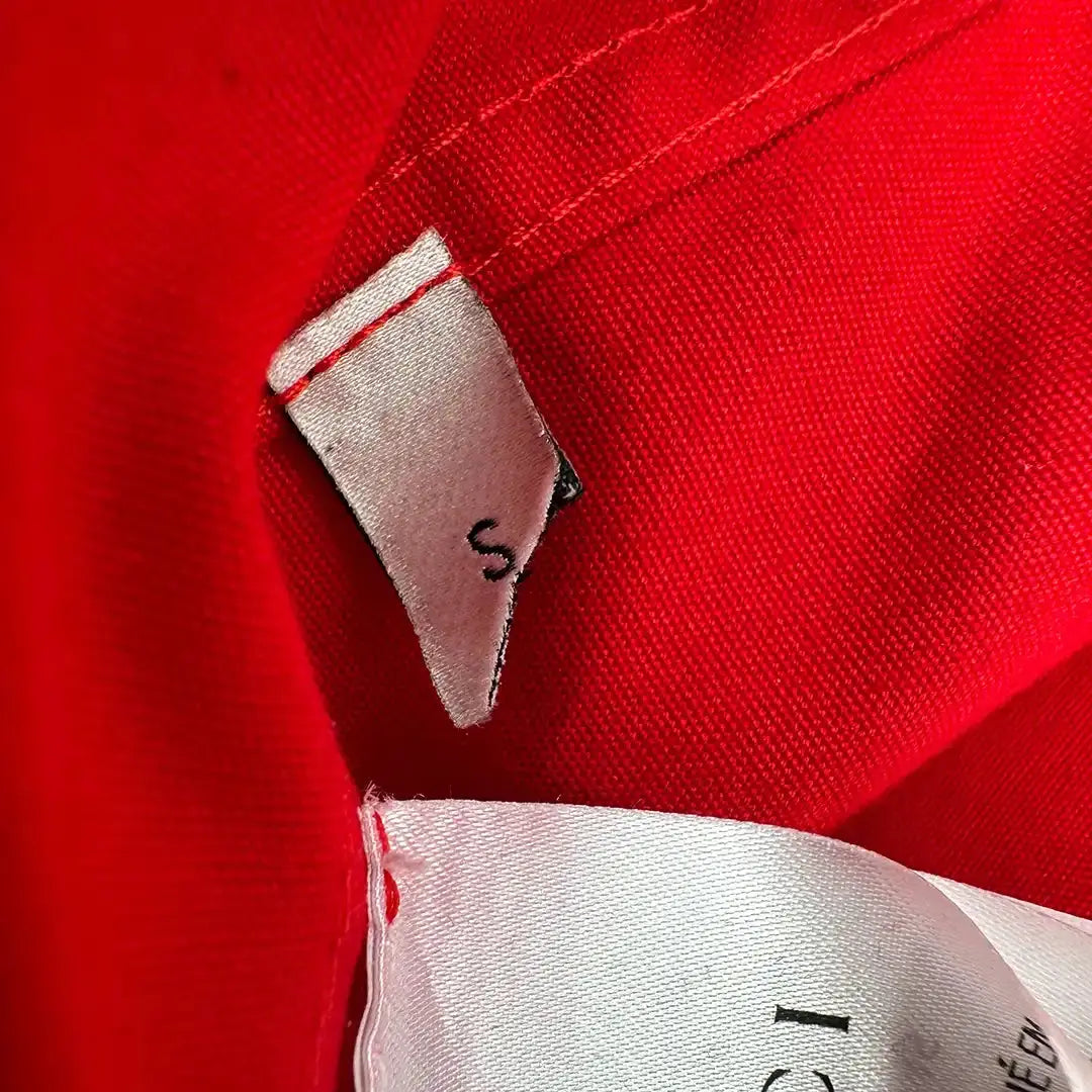 Gucci Jumpsuit rot Größe S ungetragen mit Etikett Gucci