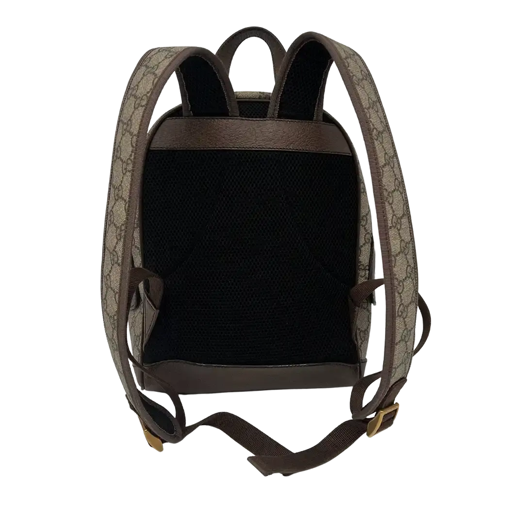 Gucci Ophidia Backpack GG Supreme Small Beige/Ebony / sehr gut - Echtheitscheck