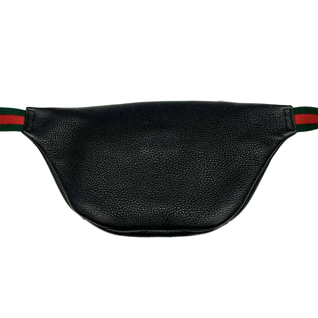 Gucci Print Belt Bag Bauchtasche Vintage Logo klein schwarz / sehr gut Gucci