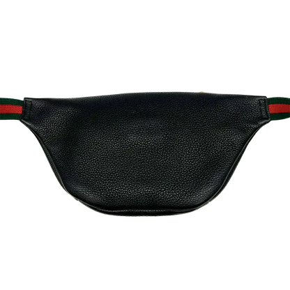 Gucci Print Belt Bag Bauchtasche Vintage Logo klein schwarz / sehr gut Gucci