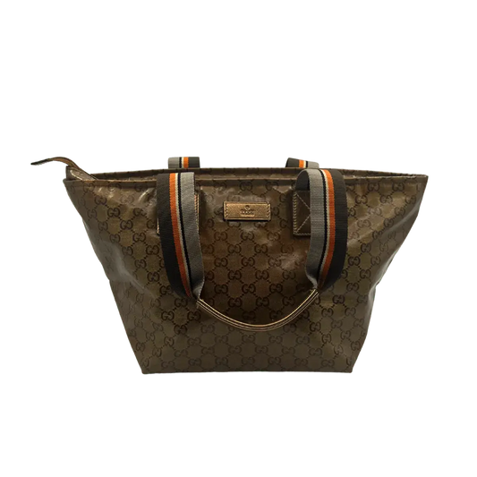 Gucci Shopper aus Canvas Gold Gucci
