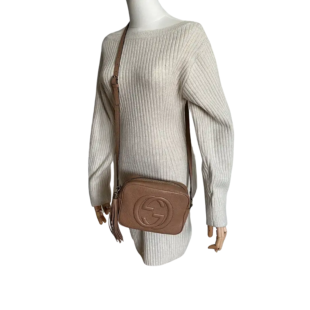 Gucci Soho Disco Tasche braun / gut Gucci