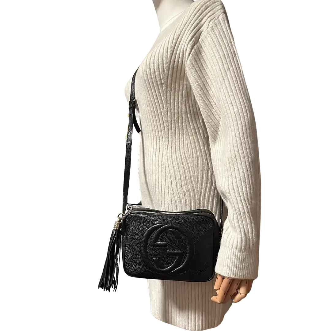Gucci Soho Disco Tasche schwarz / sehr gut Gucci