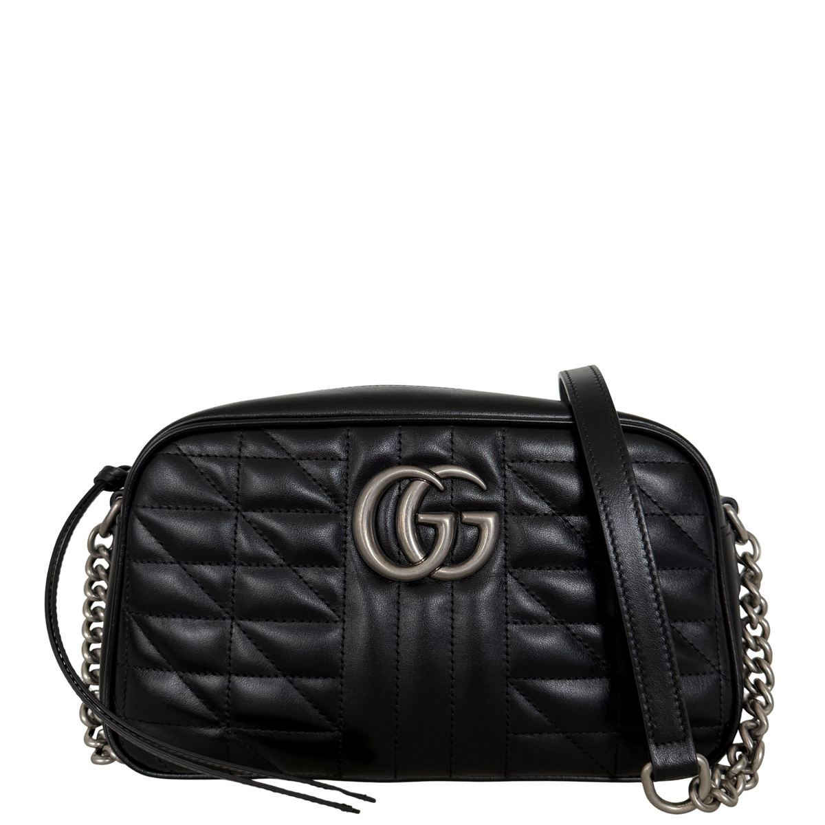 Gucci GG Marmont Kleine Camera Bag Schwarz / neuwertig Gucci