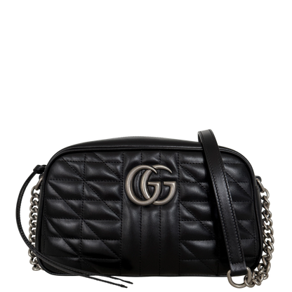 Gucci GG Marmont Kleine Camera Bag Schwarz / neuwertig Gucci