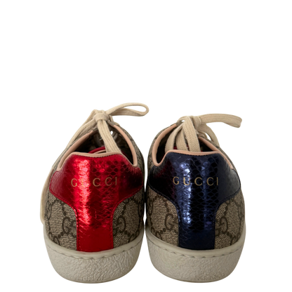 Gucci Ace Damensneaker Größe 36 1/2 Braun / sehr gut Gucci