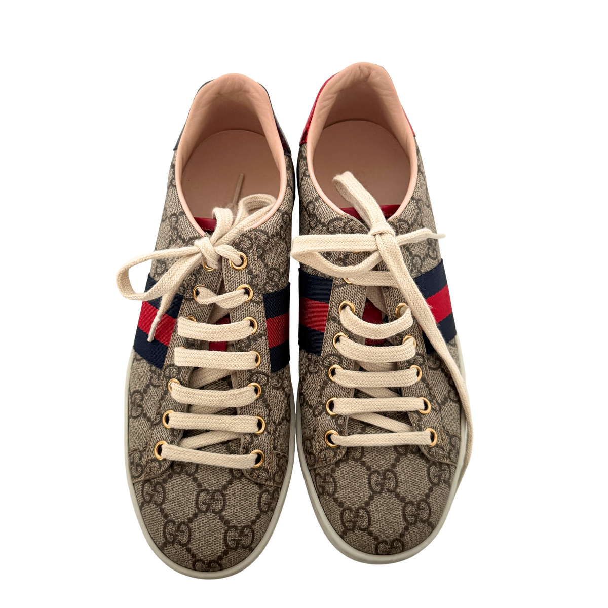 Gucci Ace Damensneaker Größe 36 1/2 Braun / sehr gut Gucci