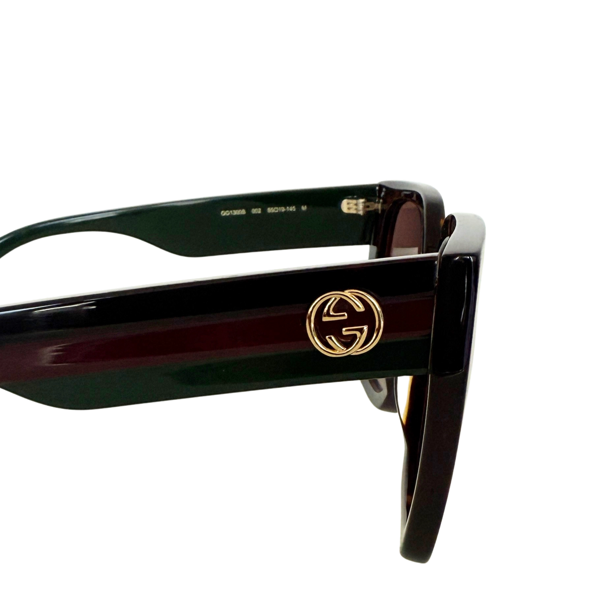 Gucci GG1300S in Havanna Dunkel Braun / neuwertig Gucci
