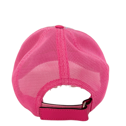 Gucci GG Cap Monogram Pink Blau  / sehr gut Gucci