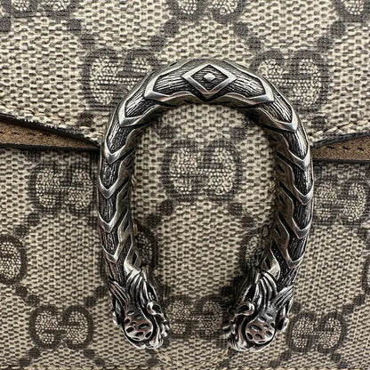 Gucci Dionysus GG Supreme Super Mini Beige Tasche / neuwertig Gucci