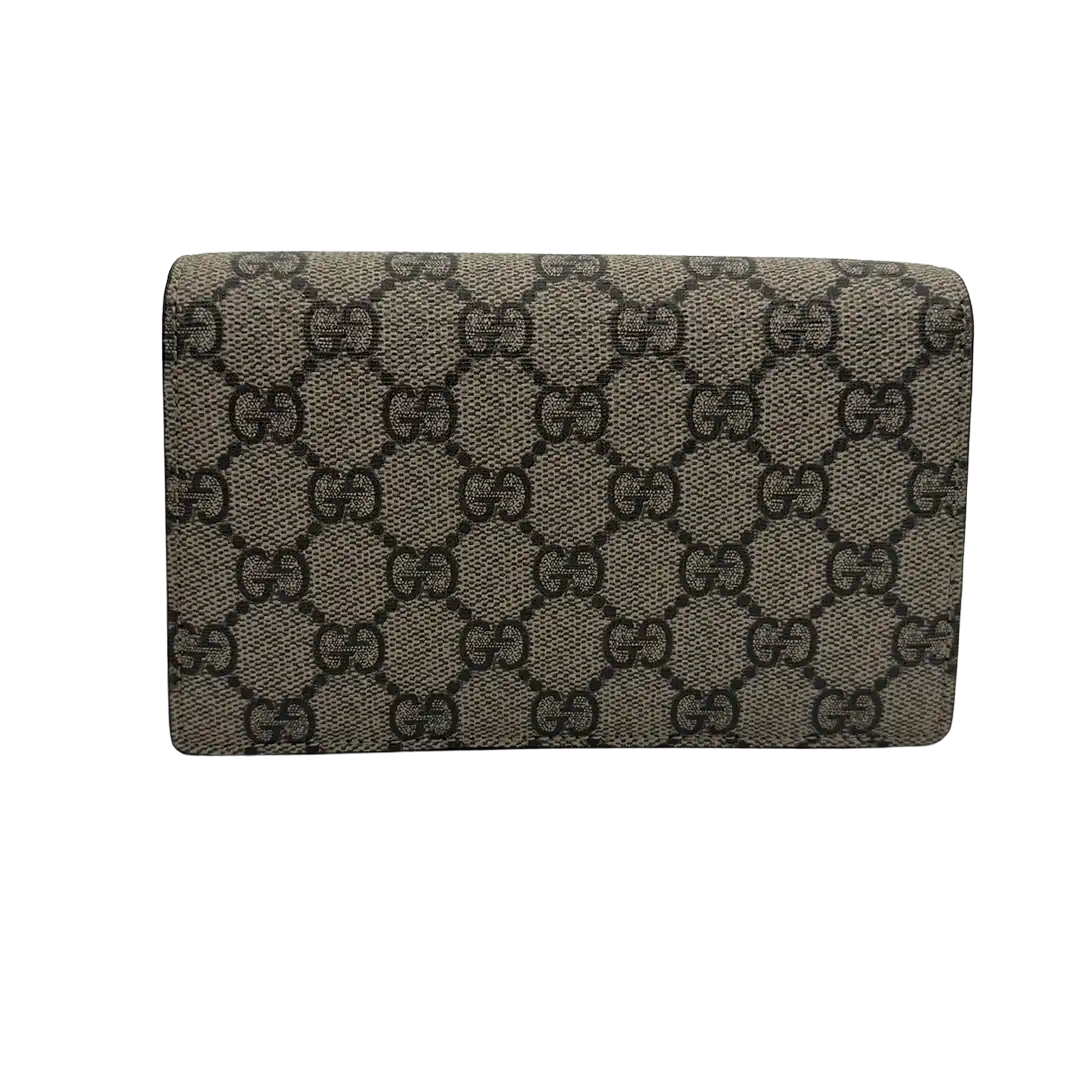Gucci Dionysus GG Supreme Super Mini Beige Tasche / neuwertig Gucci