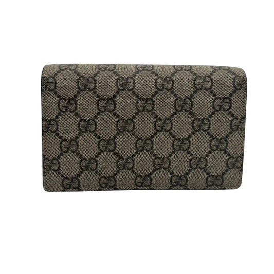 Gucci Dionysus GG Supreme Super Mini Beige Tasche / neuwertig Gucci