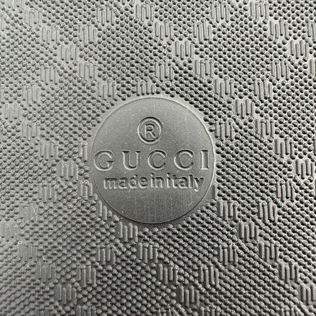 Gucci FlipFlops mit GG Emblem und Chevron Muster Größe 38 / ungetragen Gucci