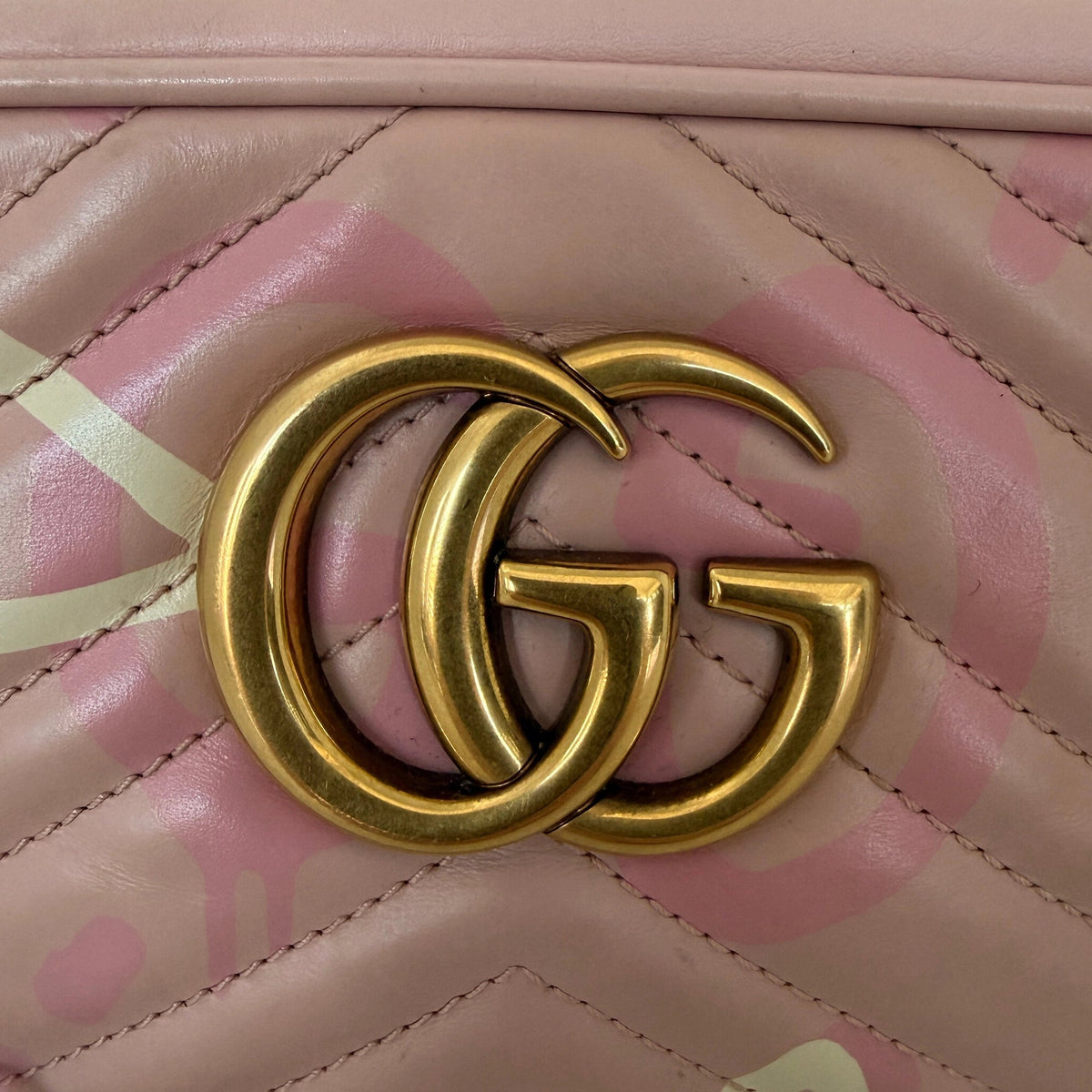 Gucci GG Marmont Ghost Small Rosa / gut Gucci